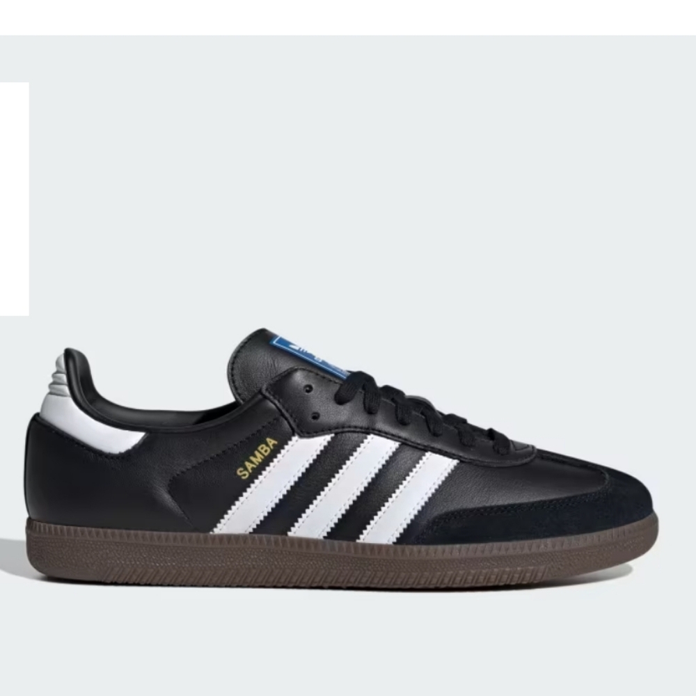 Adidas Samba Black Sneakers, Excellent Condition. Unisex Sz 6.5/womens 7.5